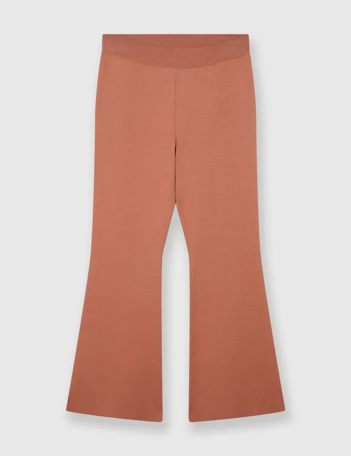 Stella McCartney Pants And Shorts Women MidRise Flared Pants Blush
