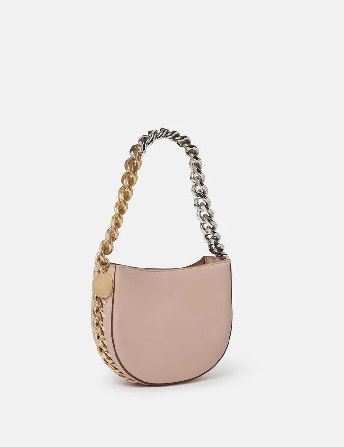 Stella McCartney Shoulder Bags Women Frayme Small Shoulder Bag Blush Stella McCartney Shoulder Bags Women Frayme Small Shoulder Bag Blush