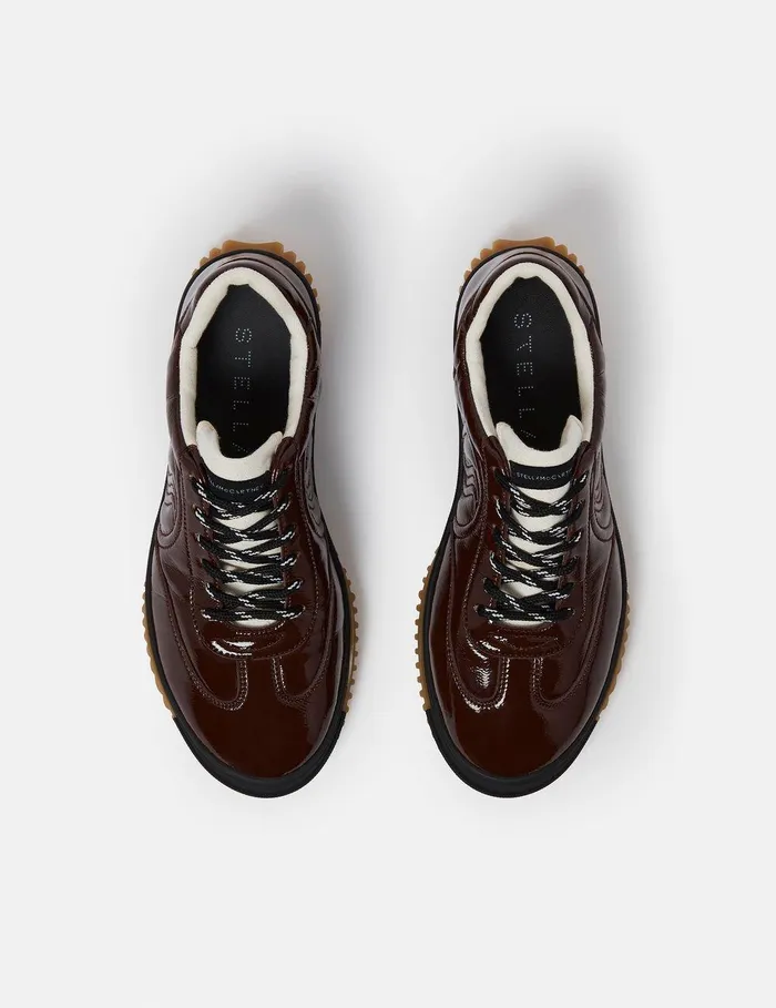 Stella McCartney Sneakers Women SWave Sport Paneled Sneakers Mocha Brown Stella McCartney Sneakers Women SWave Sport Paneled Sneakers Mocha Brown
