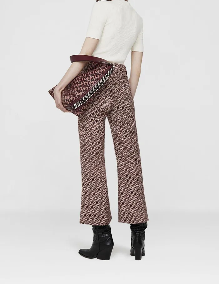 Stella McCartney Tailoring Women SWave Jacquard Tailored Trousers Hazelrose Stella McCartney Tailoring Women SWave Jacquard Tailored Trousers Hazelrose