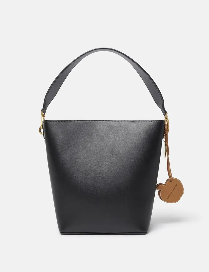 Stella McCartney TopHandle Bags Women Frayme Bucket Tote Bag Pitch Black Stella McCartney TopHandle Bags Women Frayme Bucket Tote Bag Pitch Black