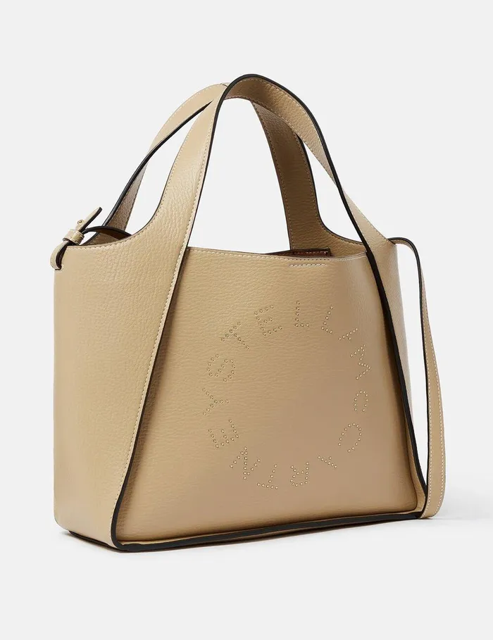 Stella McCartney TopHandle Bags Women Logo Top Handle Crossbody Tote Bag Butter Yellow Stella McCartney TopHandle Bags Women Logo Top Handle Crossbody Tote Bag Butter Yellow
