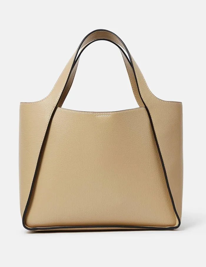 Stella McCartney TopHandle Bags Women Logo Top Handle Crossbody Tote Bag Butter Yellow Stella McCartney TopHandle Bags Women Logo Top Handle Crossbody Tote Bag Butter Yellow