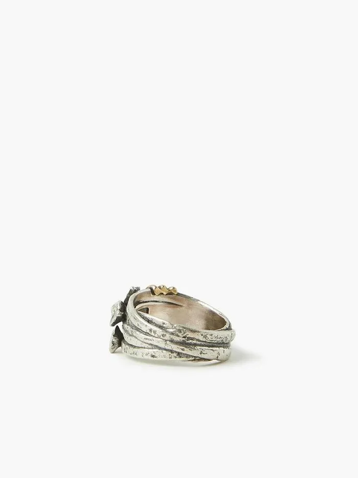 STERLING SILVER NAILS RING No Color Men John Varvatos Jewelry