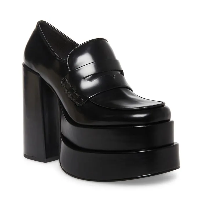 Steve Madden Catelyn Black Womens Loafers Steve Madden Catelyn Black Womens Loafers