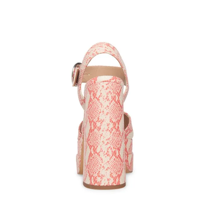 Steve Madden Charmed Pink Multi Womens Platforms Steve Madden Charmed Pink Multi Womens Platforms