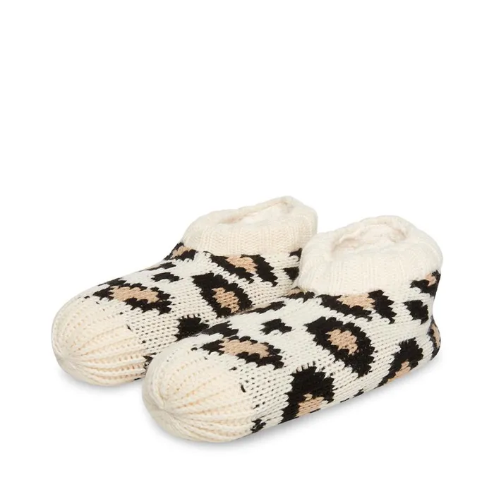 Steve Madden Cozy Bootie Socks Leopard Womens Socks and Tights Steve Madden Cozy Bootie Socks Leopard Womens Socks and Tights
