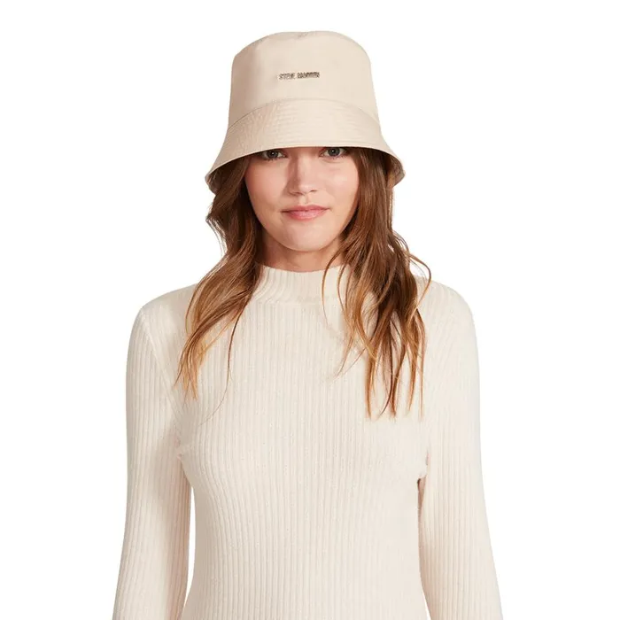 Steve Madden Nylon Bucket Hat Ric Khaki Fab Womens Hats and Hair Accessories Steve Madden Nylon Bucket Hat Ric Khaki Fab Womens Hats and Hair Accessories