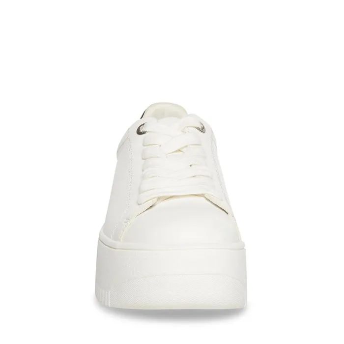 Steve Madden Rockaway Whiteblack White Black Womens Sneakers Steve Madden Rockaway Whiteblack White Black Womens Sneakers