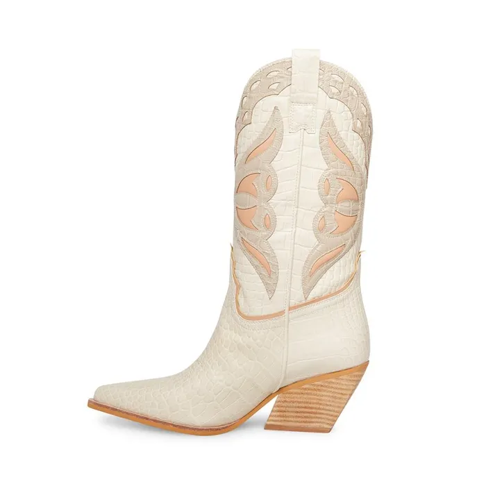 Steve Madden Wynter Bone Multi Womens Boots Steve Madden Wynter Bone Multi Womens Boots