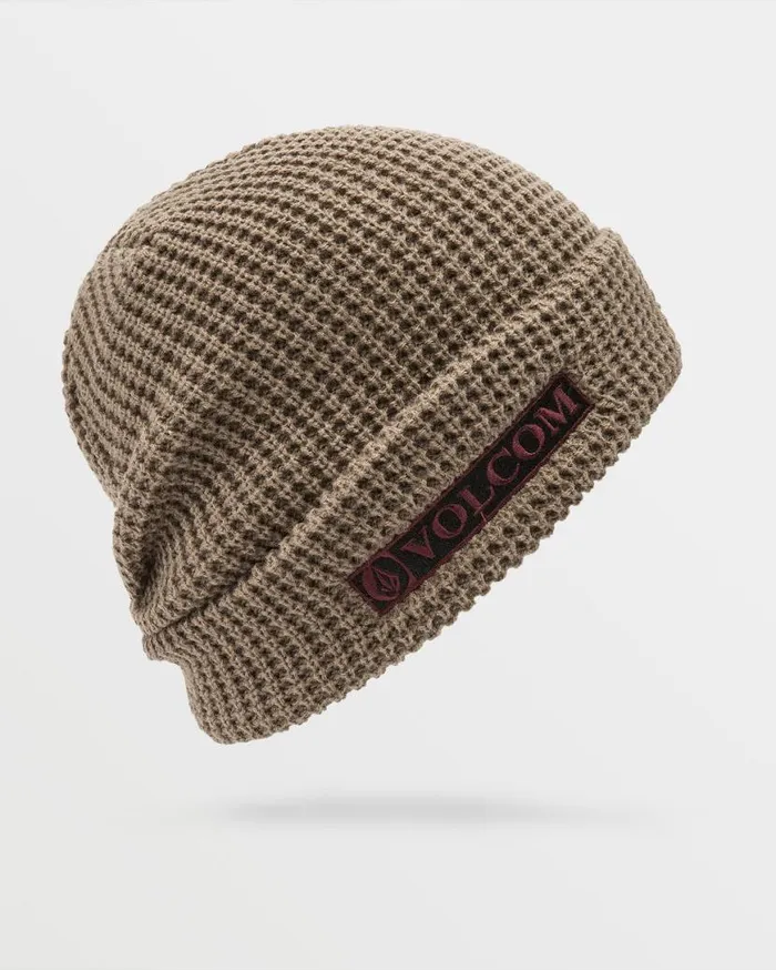 Stone Bar Beanie 8211 Teak Mens Volcom Hats and Beanies
