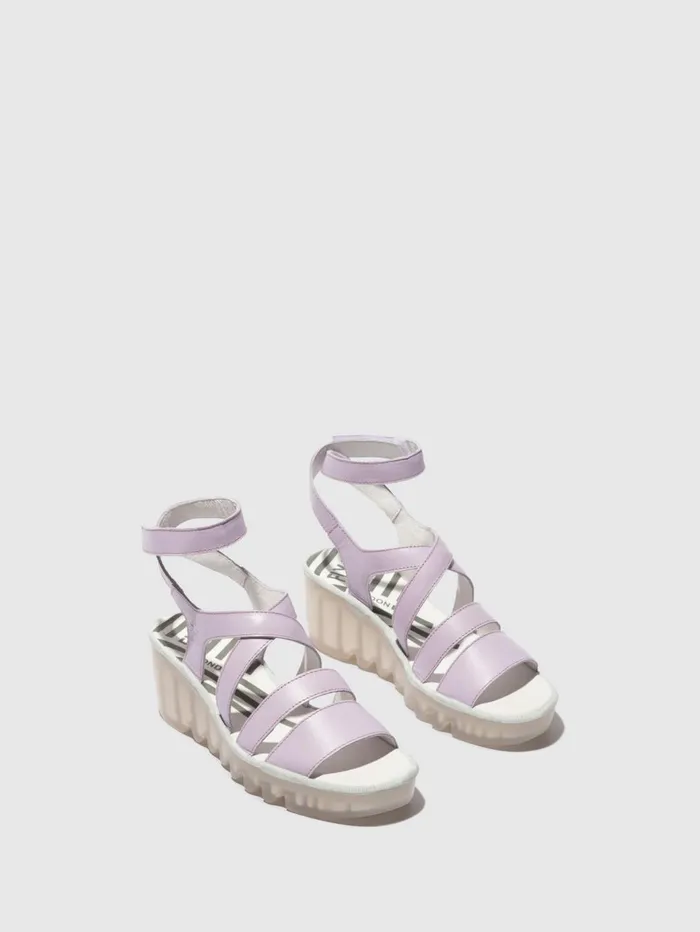 Strappy Sandals BAFY485FLY VIOLET Women Fly London Sandals