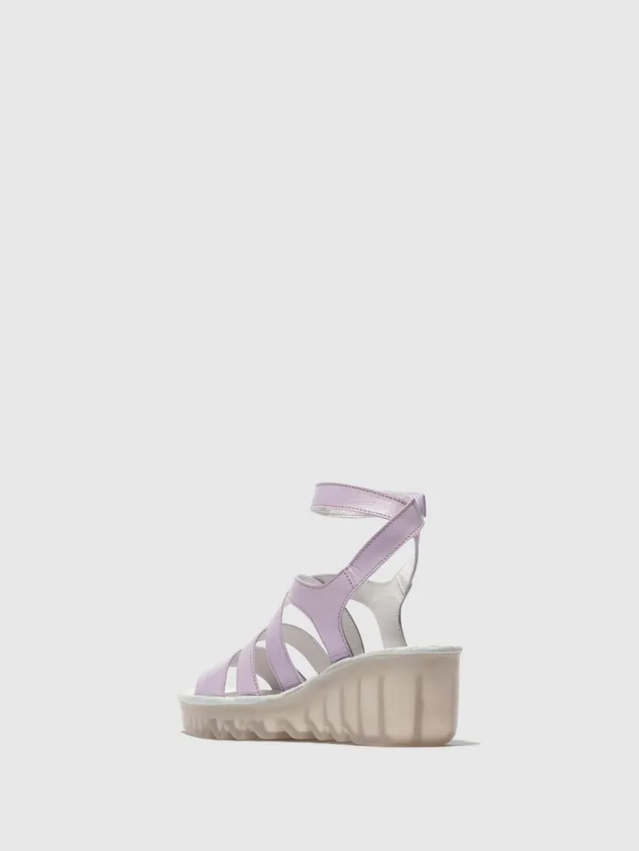 Strappy Sandals BAFY485FLY VIOLET Women Fly London Sandals