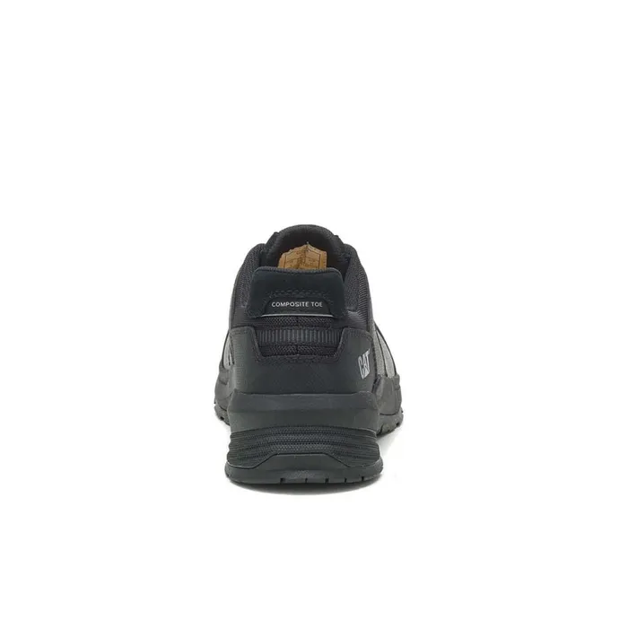 Streamline 20 Leather Composite Toe Work Shoe Black Men Cat Footwear Shoes