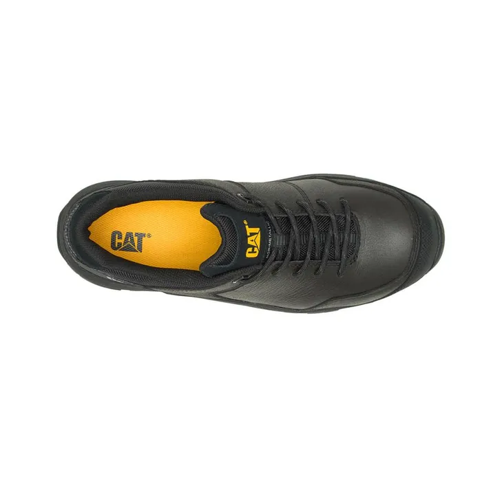 Streamline 20 Leather Composite Toe Work Shoe Black Men Cat Footwear Shoes