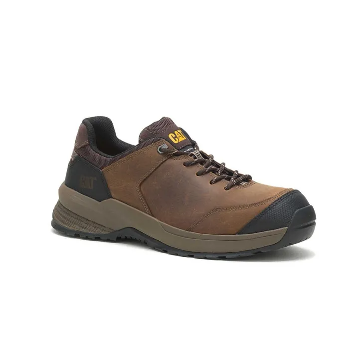 Streamline 20 Leather Composite Toe Work Shoe Clay Men Cat Footwear Shoes