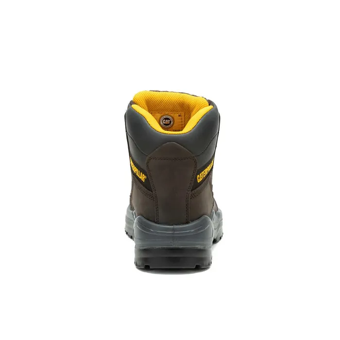 Striver Steel Toe Work Boot Brown Men Cat Footwear Boots