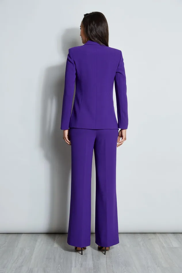 Suiting Women Elie Tahari Asymmetrical Panel Blazer PLUM