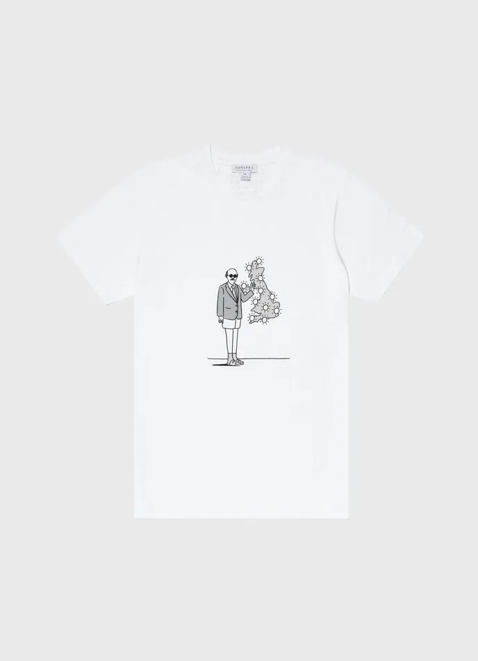 Sunspel X Matt Blease Print Tshirt Men SUNSPEL Tshirts