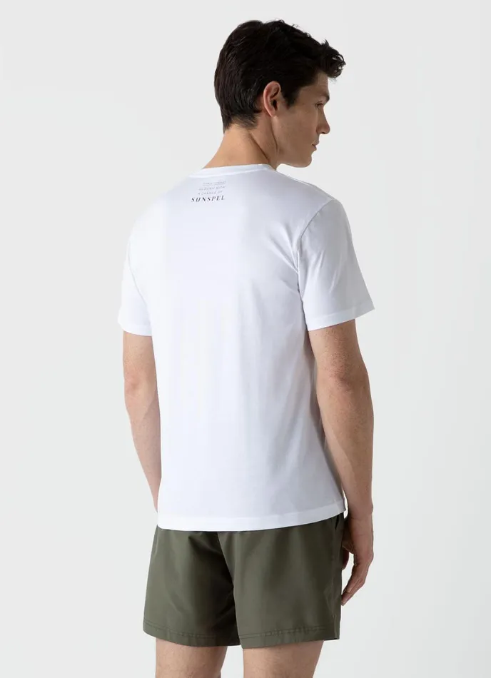 Sunspel X Matt Blease Print Tshirt Men SUNSPEL Tshirts