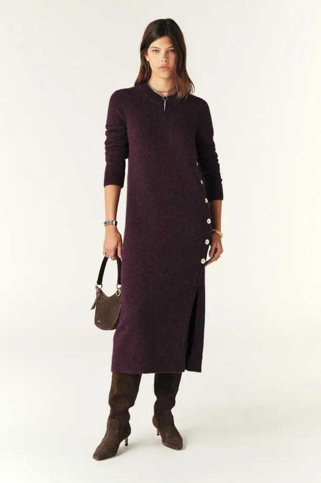 Sweater Dress Doree Beige Women Baandsh Dresses