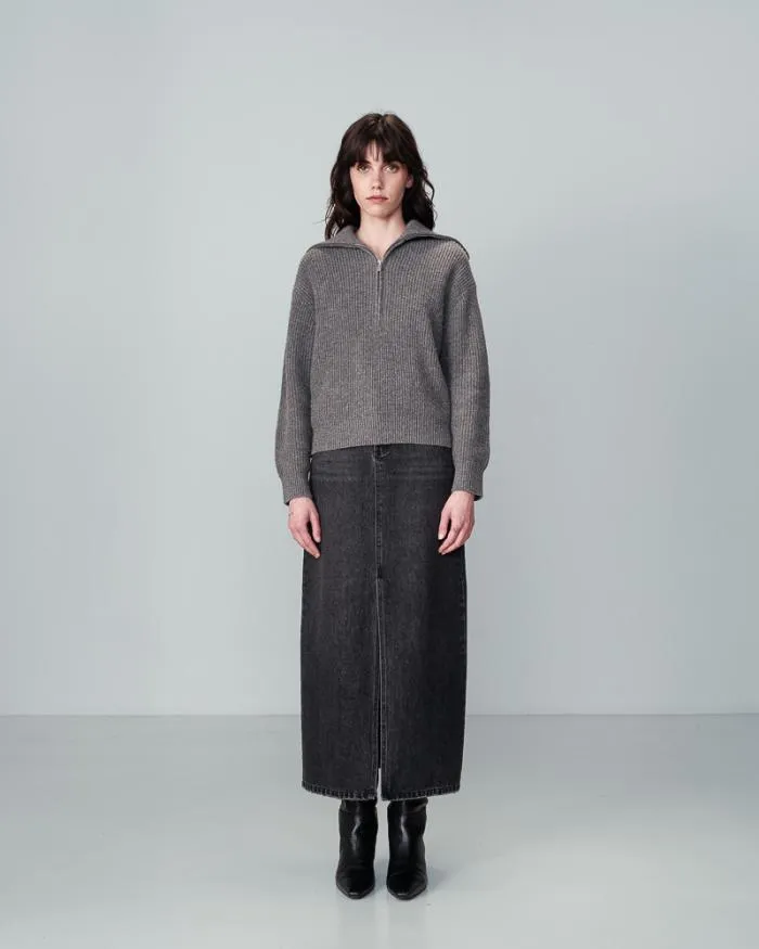 SWEATER GRIS NAIKI Shop Grace and Mila Plain Jumpers
