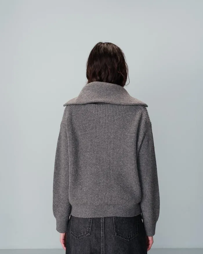 SWEATER GRIS NAIKI Shop Grace and Mila Plain Jumpers