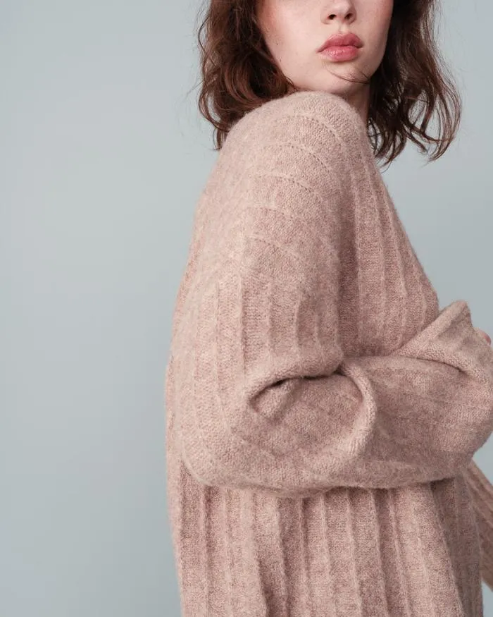 SWEATER TAUPE NANCY Shop Grace and Mila Plain Jumpers