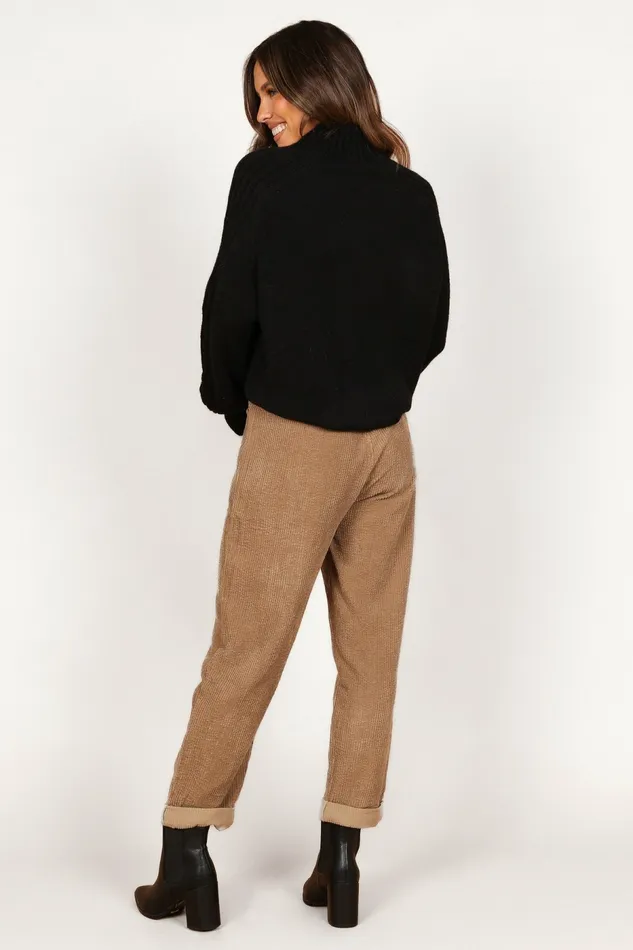 Sweaters Petal and Pup Women Cersi Knit Sweater Black