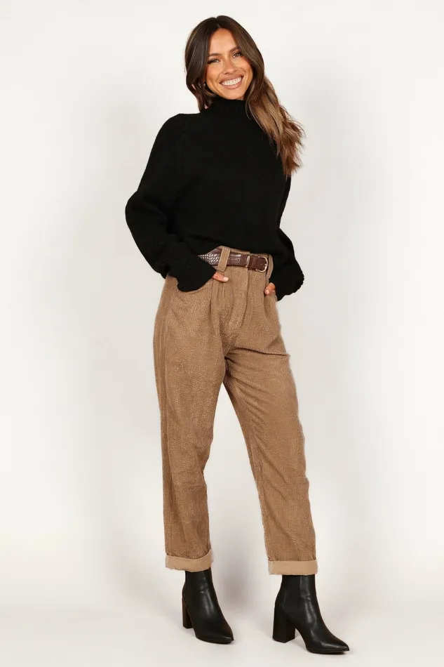 Sweaters Petal and Pup Women Cersi Knit Sweater Black