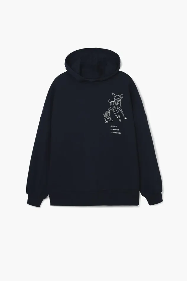 Sweaters Women Desigual Bambi Sweatshirt Black
