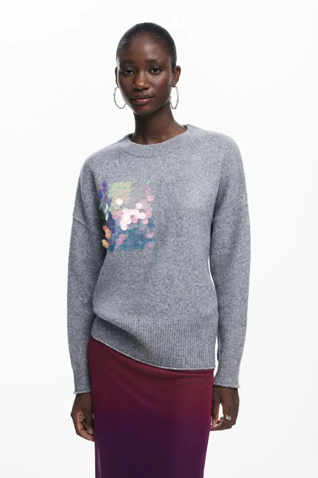 Sweaters Women Desigual Jumper Black