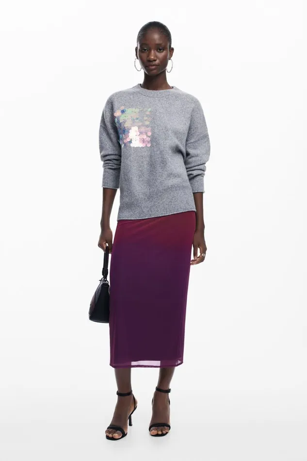 Sweaters Women Desigual Jumper Black