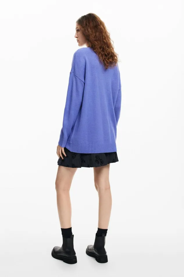 Sweaters Women Desigual M Christian Lacroix Thought Sweater Red