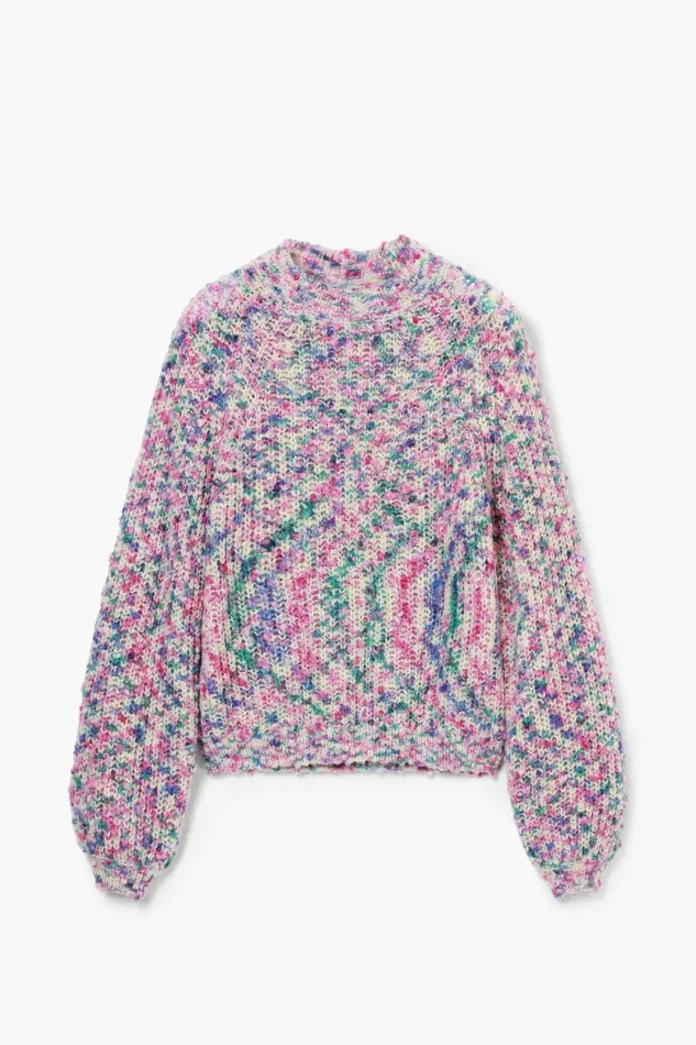 Sweaters Women Desigual Multicolored Sweater Materialfinishes