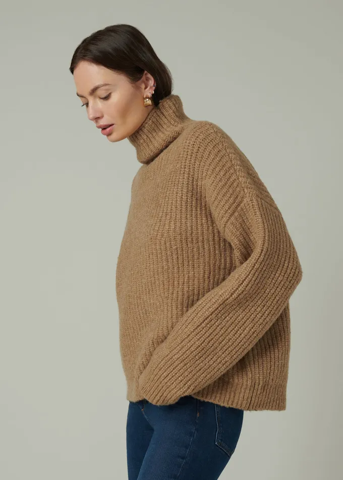 Sweaters Women THE TORONTO OVERSIZED SWEATER Oatmeal Joe8217s Jeans