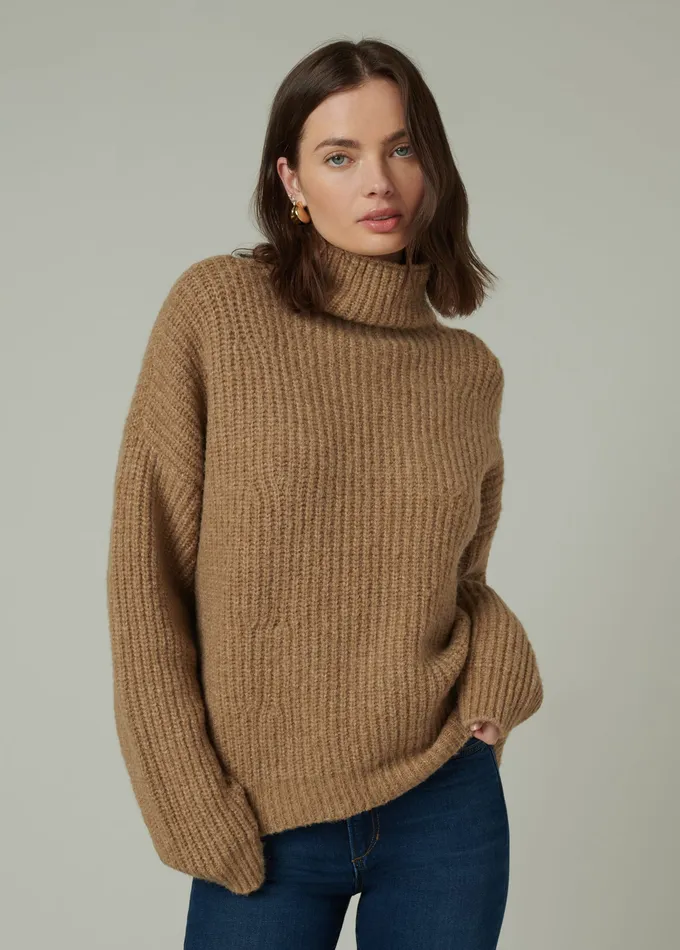 Sweaters Women THE TORONTO OVERSIZED SWEATER Oatmeal Joe8217s Jeans