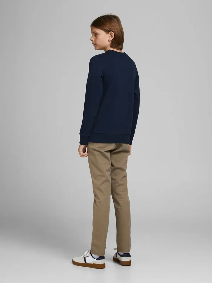 Sweatshirts JACK and JONES Junior BOYS LOGO SWEATSHIRT Blue Navy Blazer Casaul
