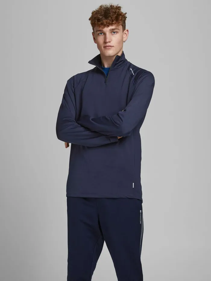 Sweatshirts JACK and JONES Mens PERFORMANCE SPORTS JACKET Blue Navy Blazer Gift 4 You Sweatshirts JACK and JONES Mens PERFORMANCE SPORTS JACKET Blue Navy Blazer Gift 4 You