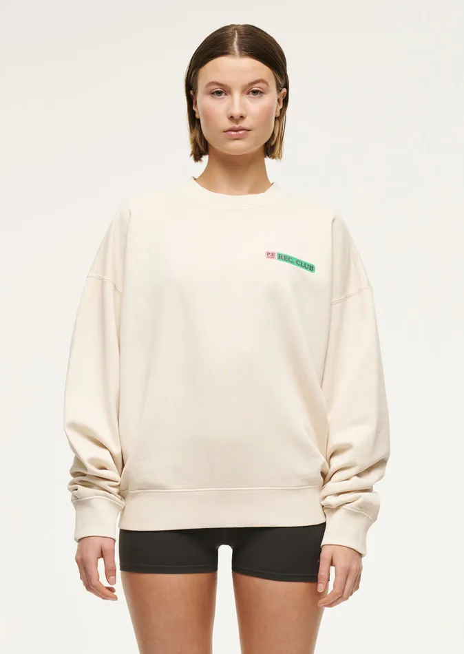Sweatshirts SEMINAL SWEAT IN WASHED WHISPER WHITE 8211 PE Nation Women