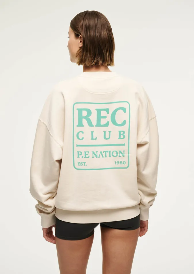 Sweatshirts SEMINAL SWEAT IN WASHED WHISPER WHITE 8211 PE Nation Women