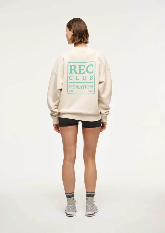 Sweatshirts SEMINAL SWEAT IN WASHED WHISPER WHITE 8211 PE Nation Women