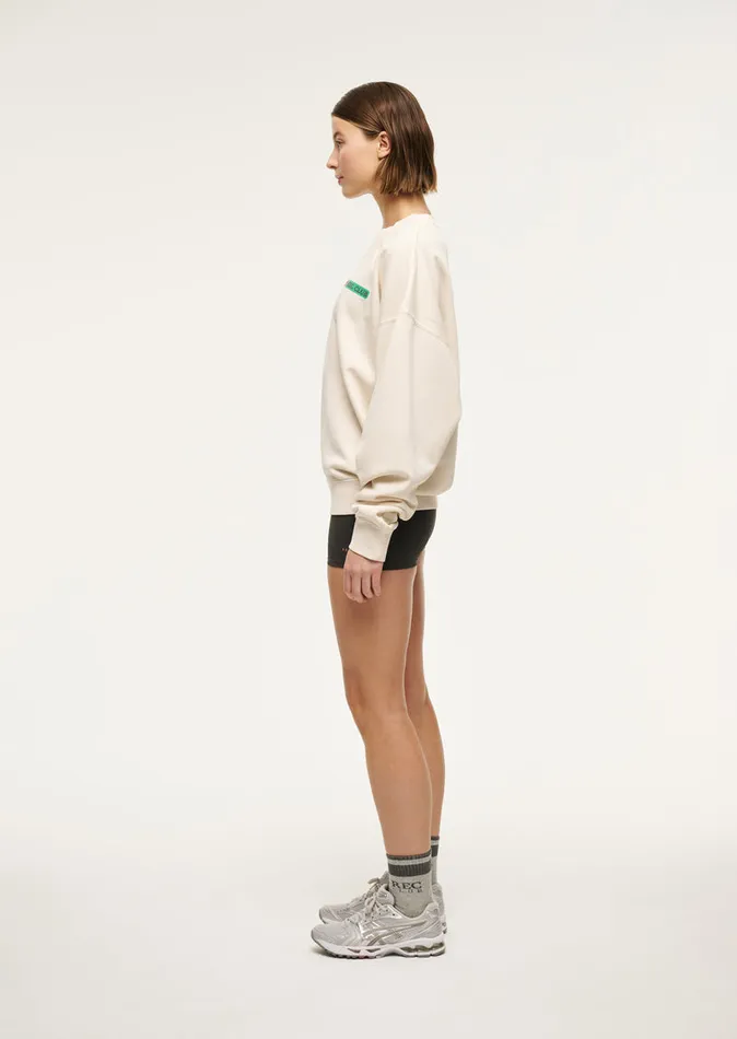 Sweatshirts SEMINAL SWEAT IN WASHED WHISPER WHITE 8211 PE Nation Women