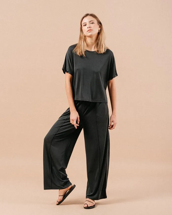 TSHIRT ANTHRACITE MAMA Shop Grace and Mila ShortSleeves Tshirts