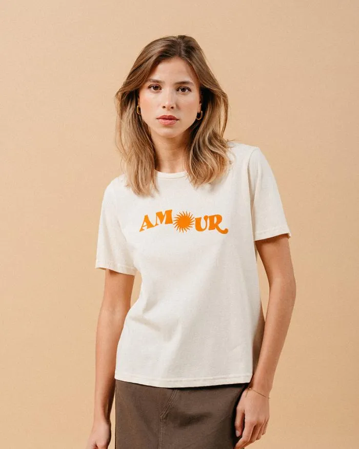 TSHIRT BEIGE MARISOL Shop Grace and Mila Printed Tshirts