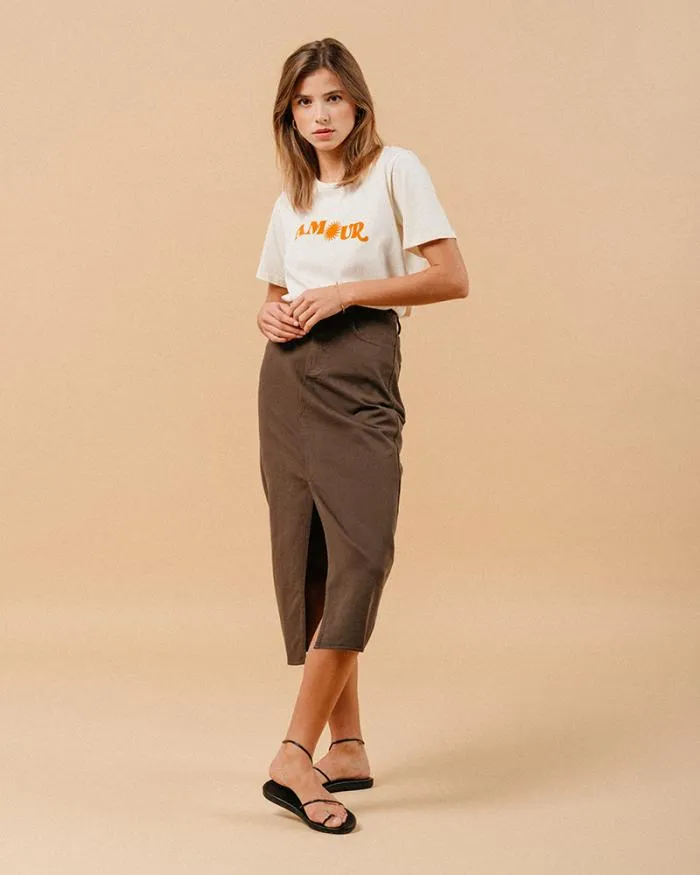 TSHIRT BEIGE MARISOL Shop Grace and Mila Printed Tshirts