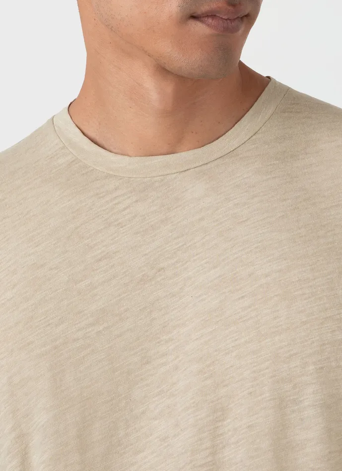 Tshirts Cotton Linen Tshirt Ash Grey ussunspel Men Tshirts Cotton Linen Tshirt Ash Grey ussunspel Men