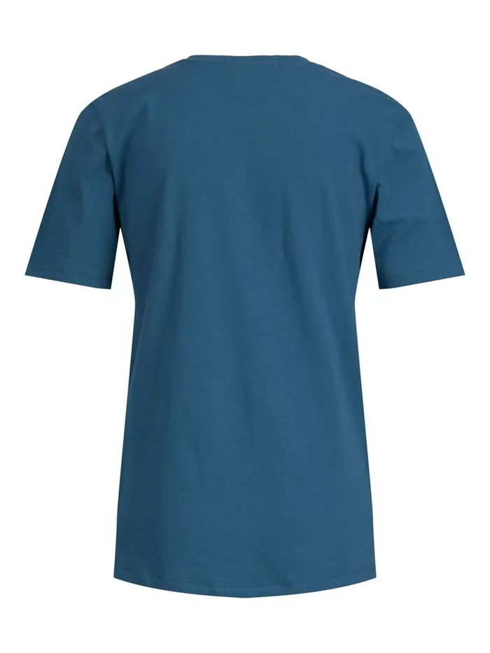 Tshirts JACK and JONES Junior BOYS CREW NECK TSHIRT Blue Ensign Blue On Sale