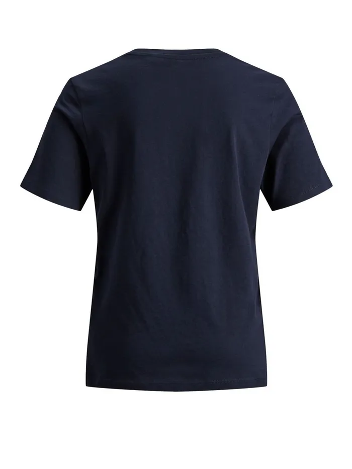 Tshirts JACK and JONES Junior BOYS LOGO TSHIRT Blue Navy Blazer Gift for Friend