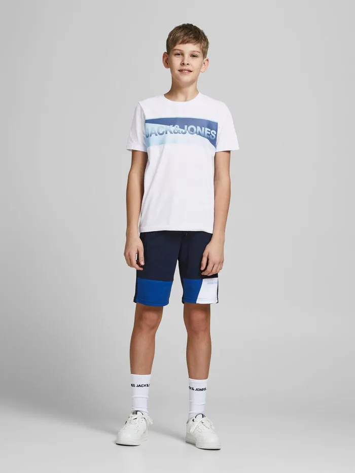 Tshirts JACK and JONES Junior BOYS ORGANIC COTTON TSHIRT White White Gift Ideas